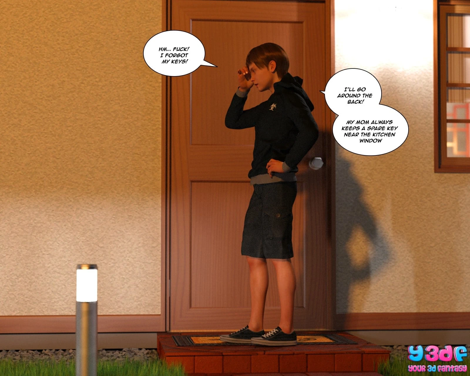 Bad Boss porn comic picture 28