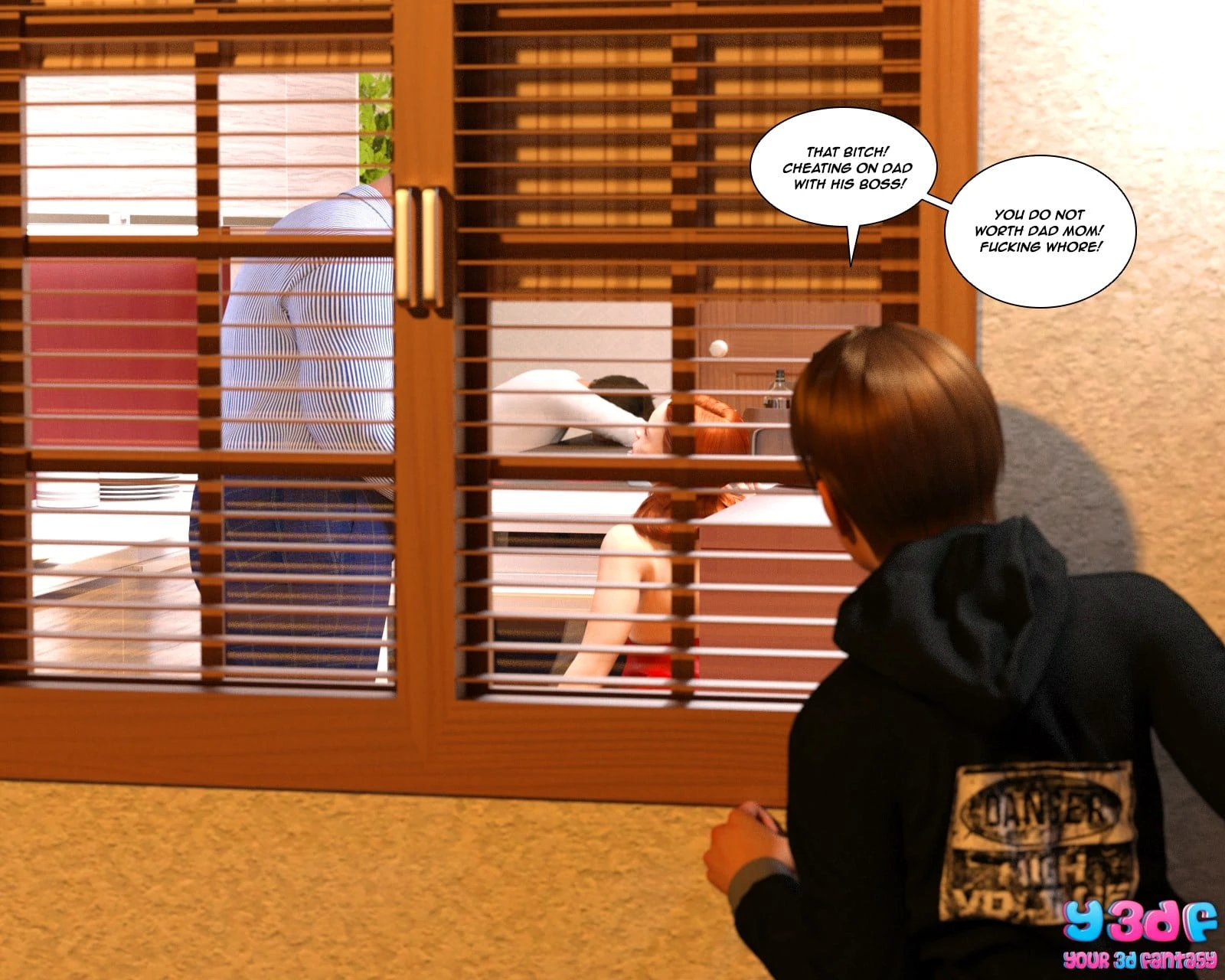 Bad Boss porn comic picture 35