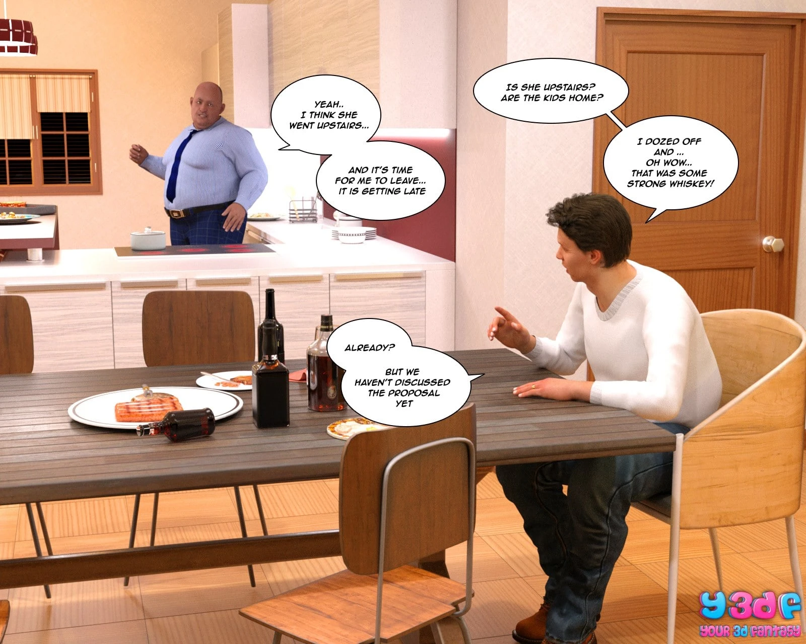 Bad Boss porn comic picture 40