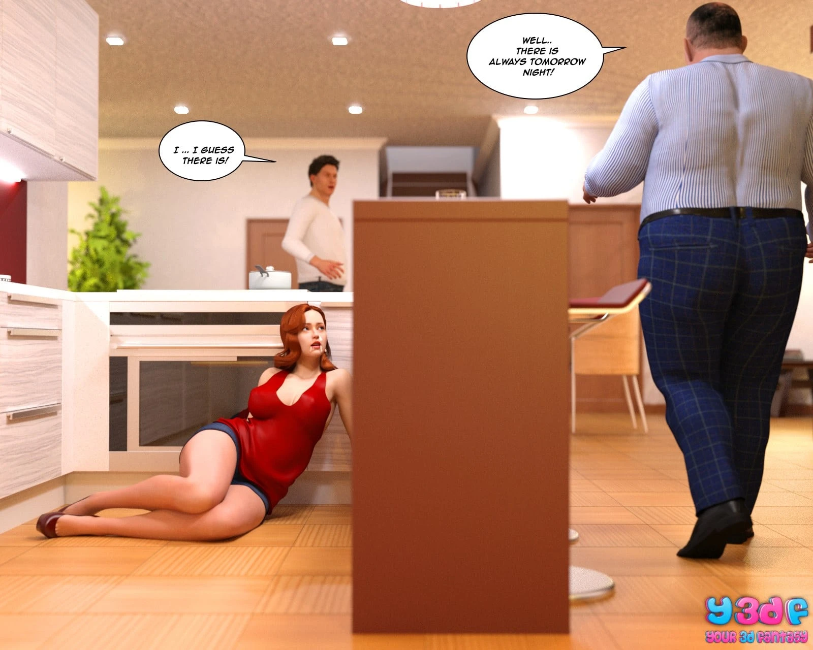 Bad Boss porn comic picture 41