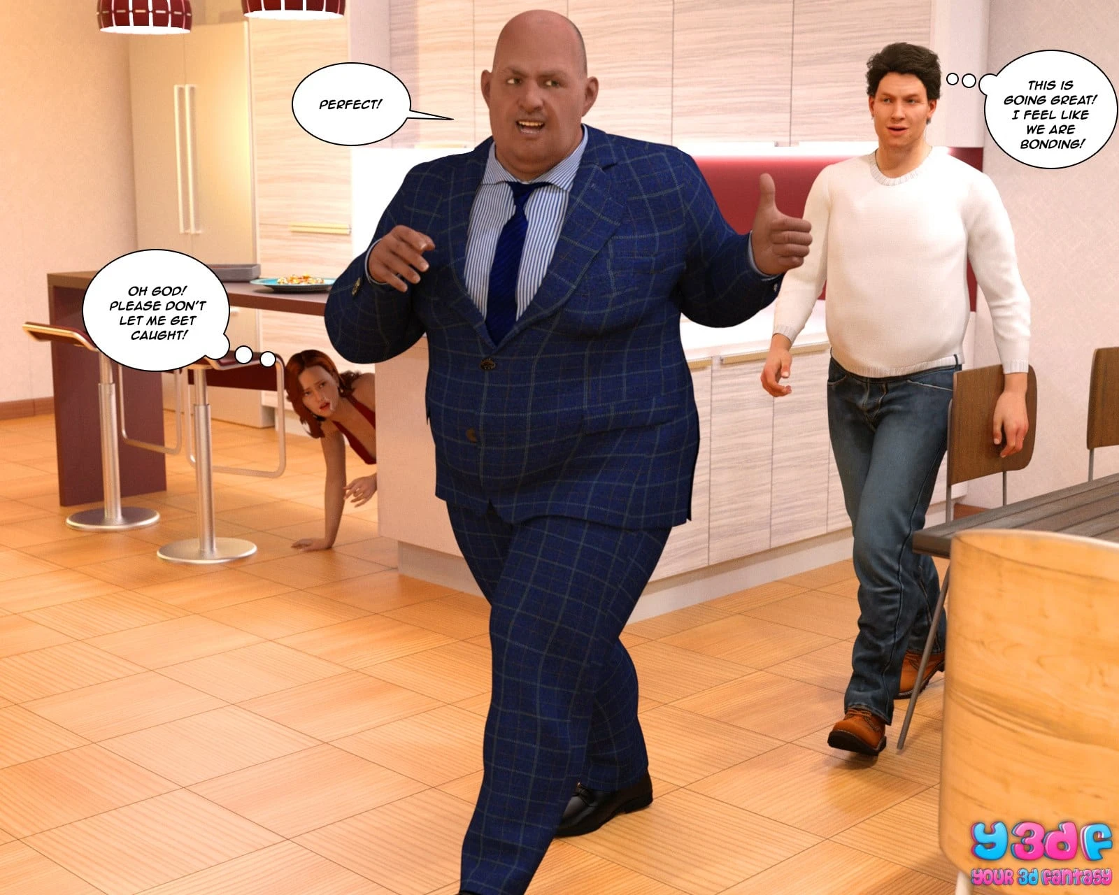 Bad Boss porn comic picture 42