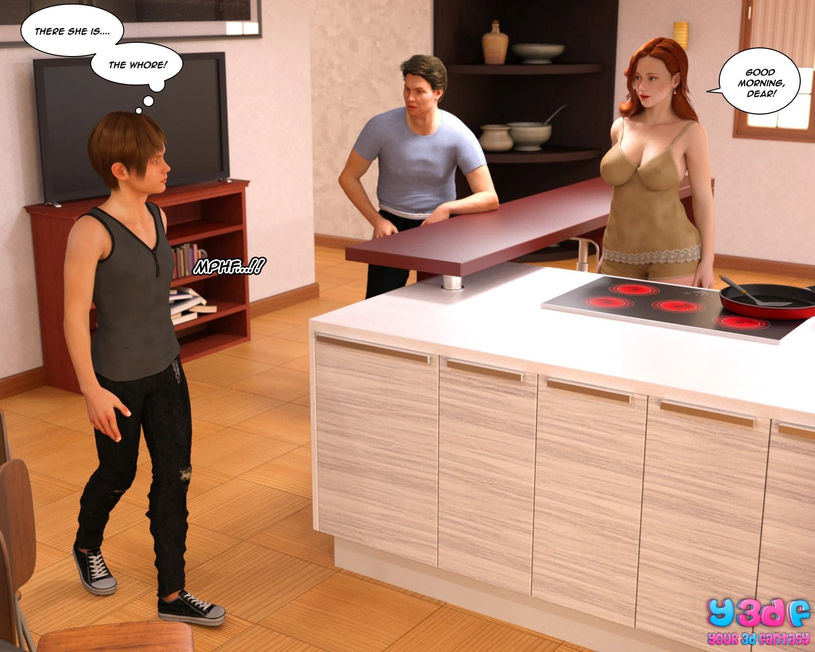 Bad Boss porn comic picture 46