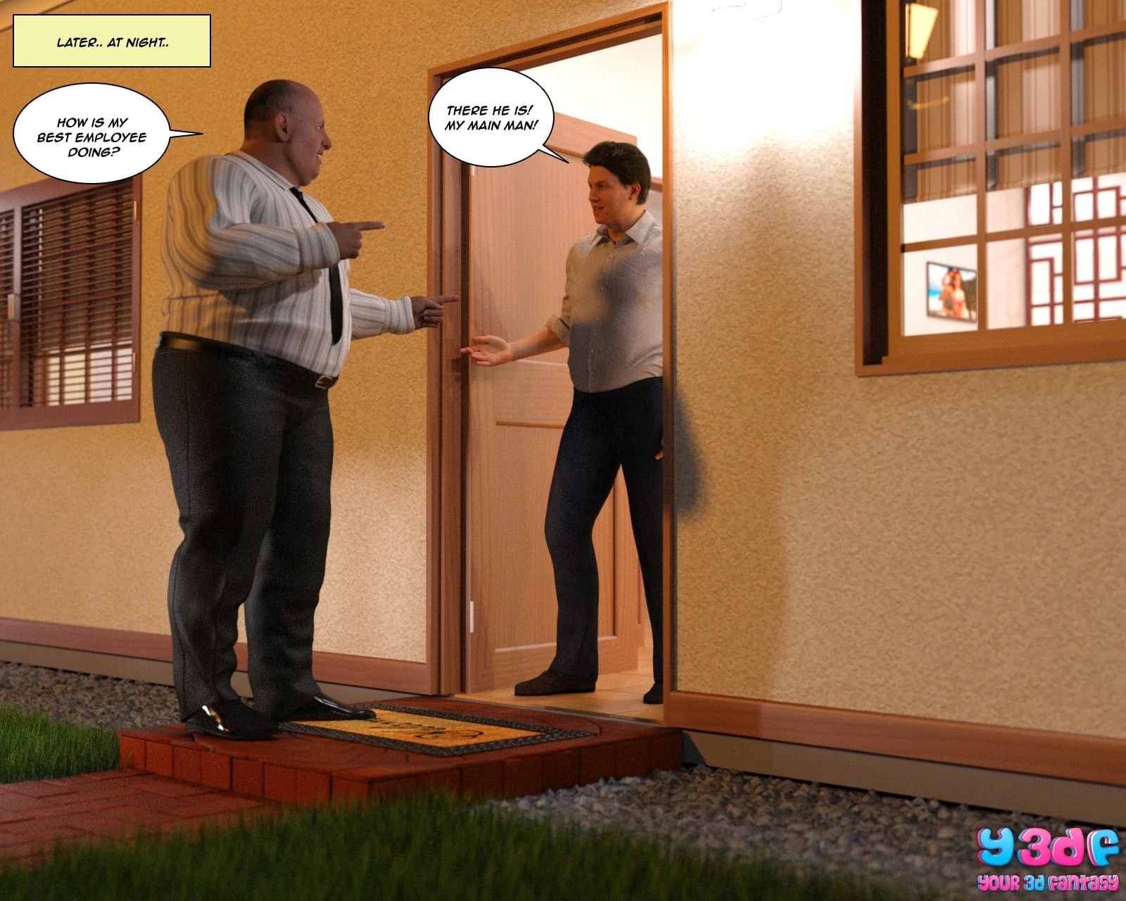 Bad Boss porn comic picture 50