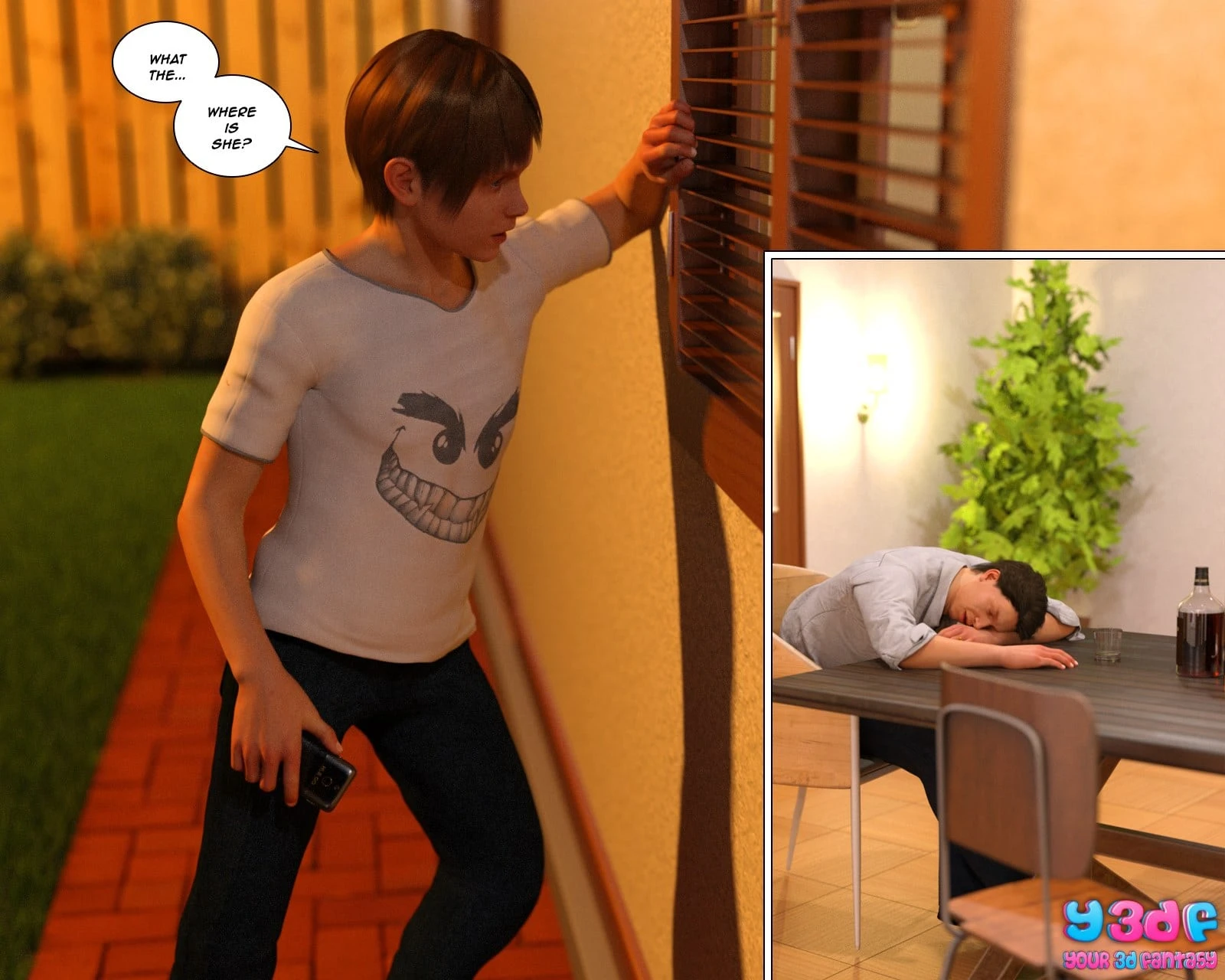 Bad Boss porn comic picture 56