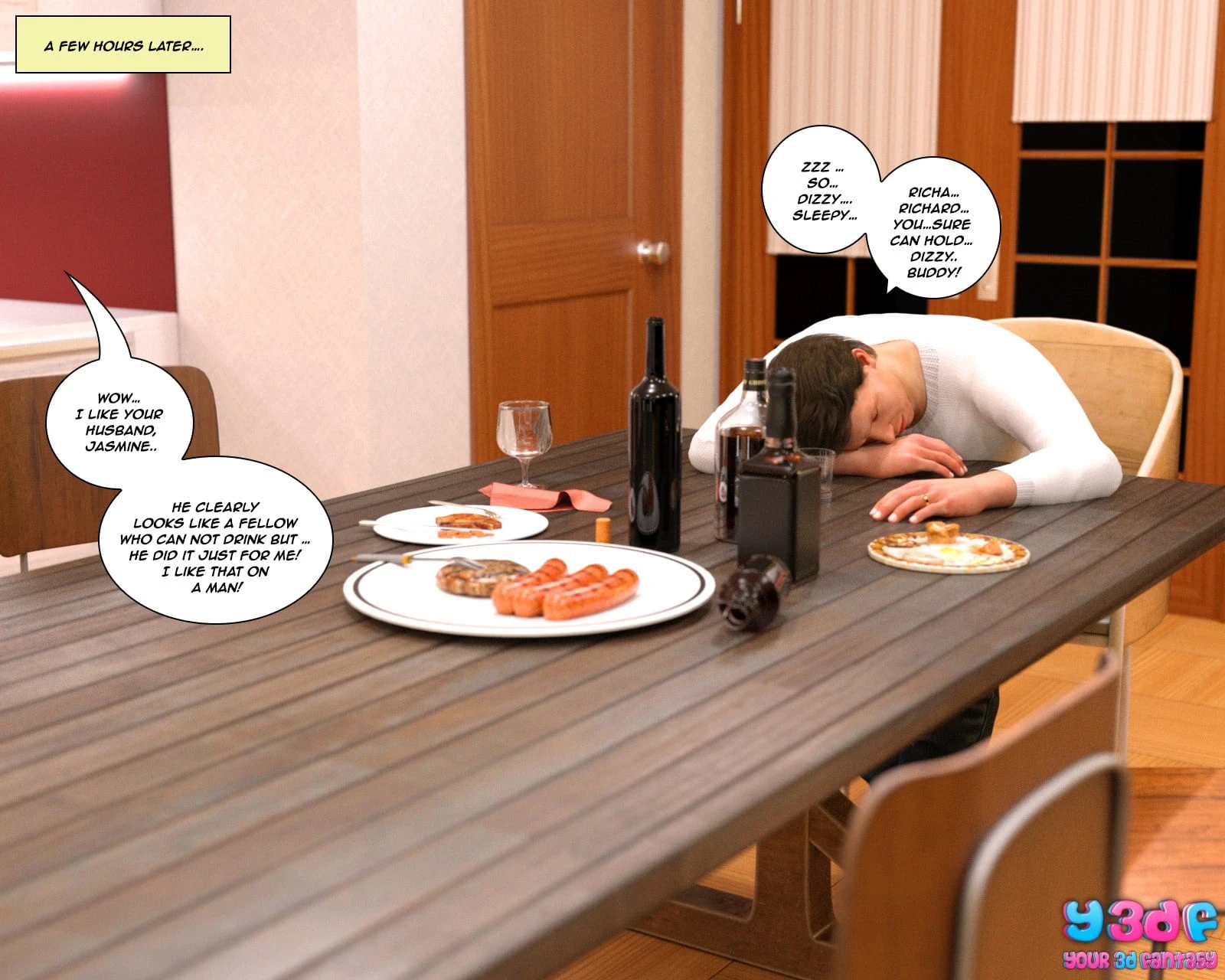 Bad Boss porn comic picture 9