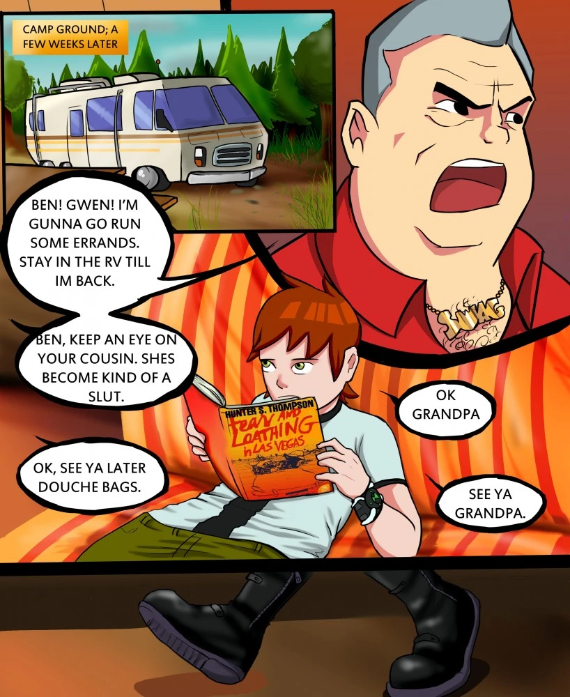 Bad Grandpa 2 porn comic picture 1