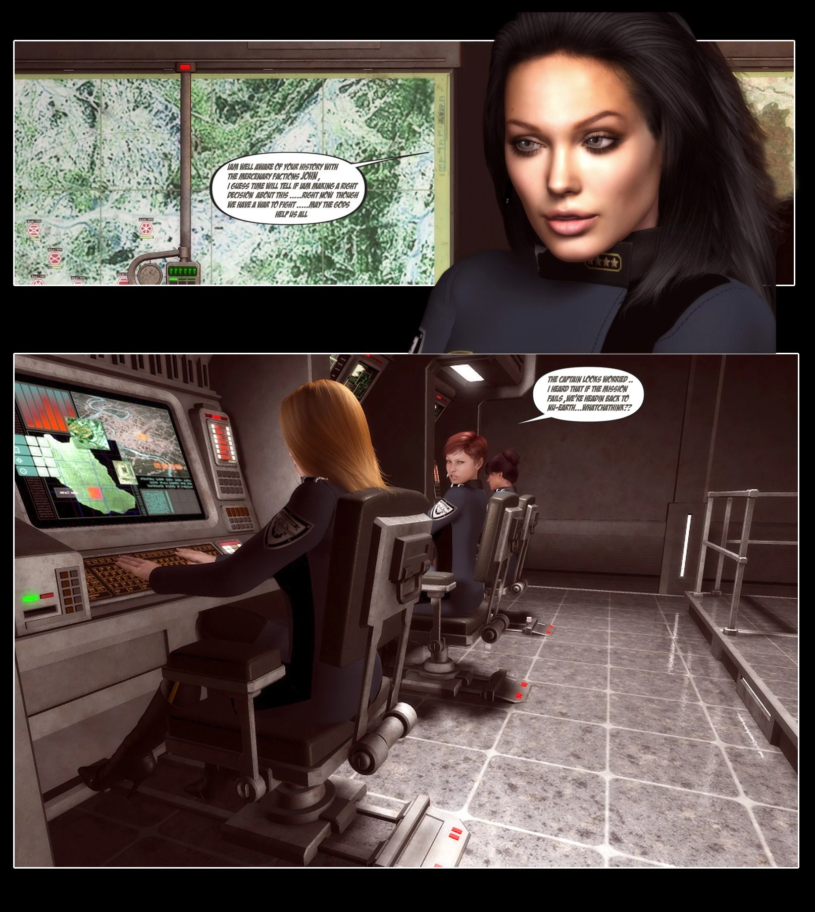 Battlelines porn comic picture 12