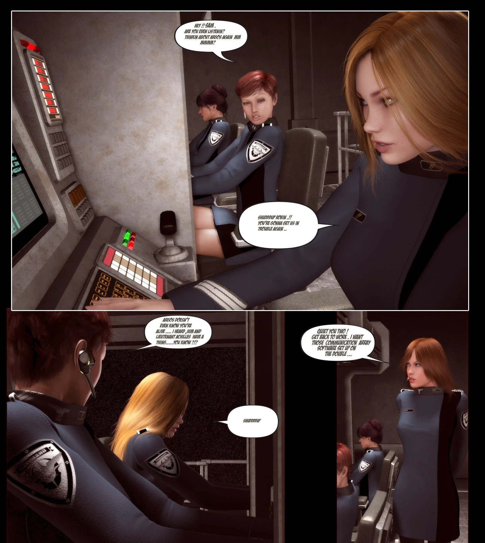 Battlelines porn comic picture 13