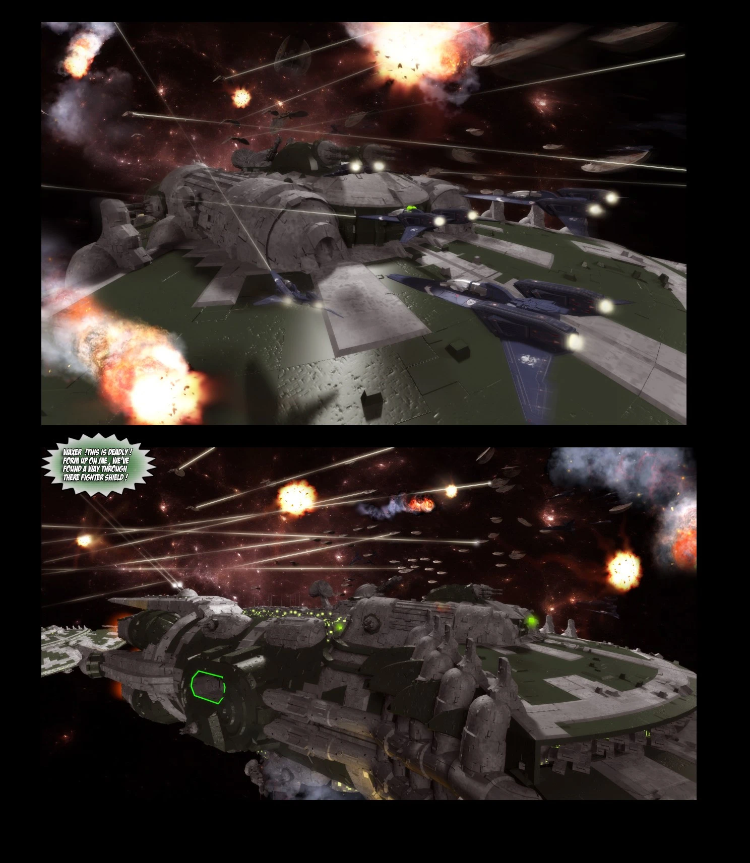 Battlelines porn comic picture 22