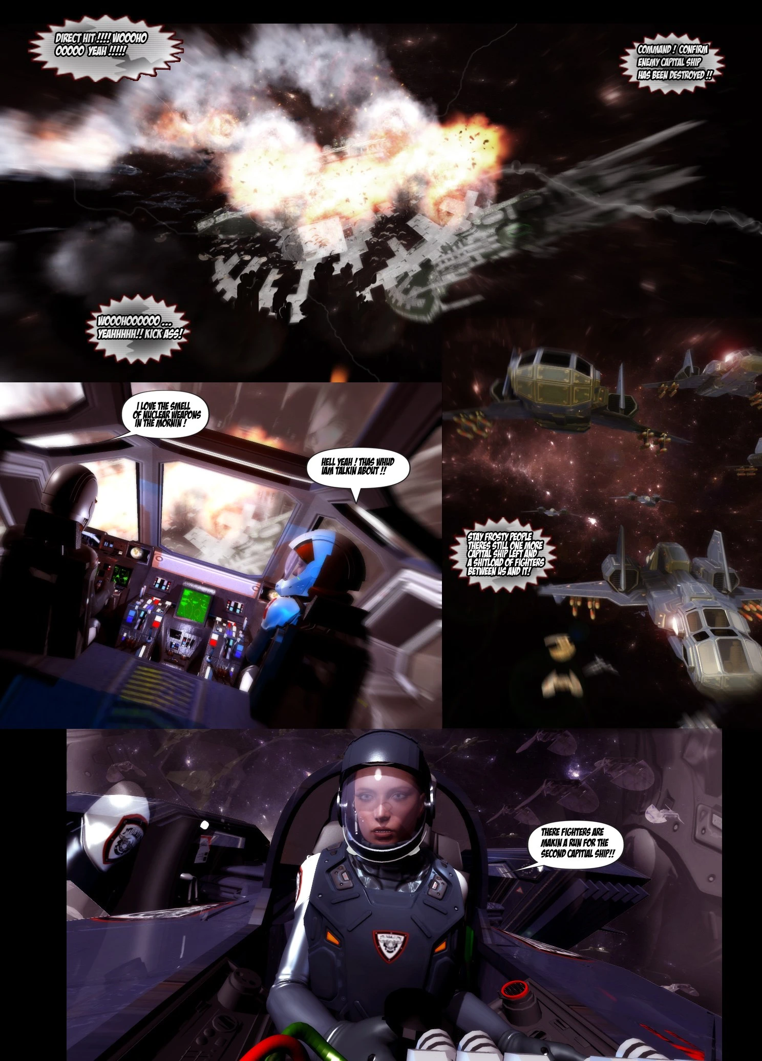 Battlelines porn comic picture 27