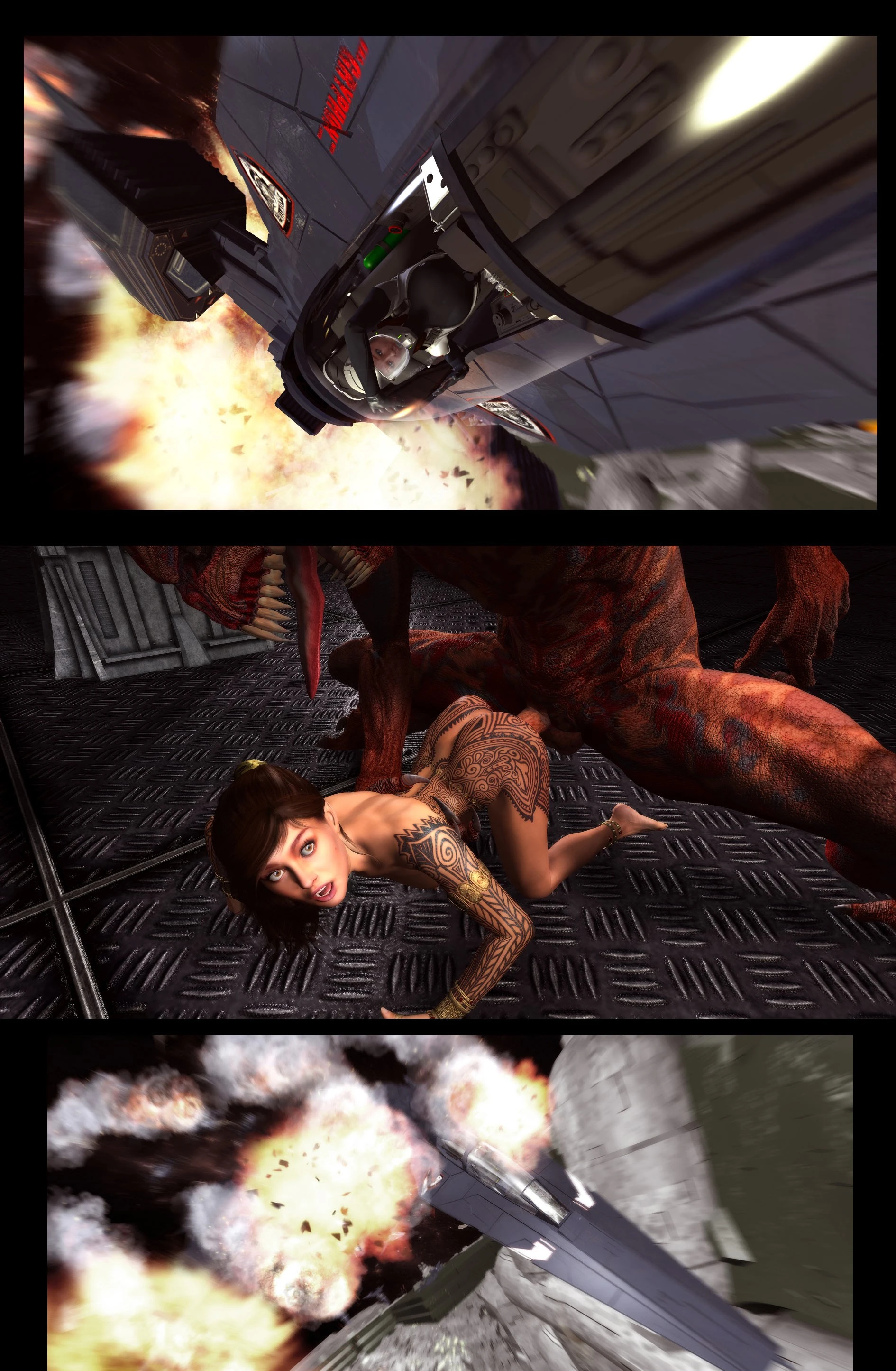 Battlelines porn comic picture 44