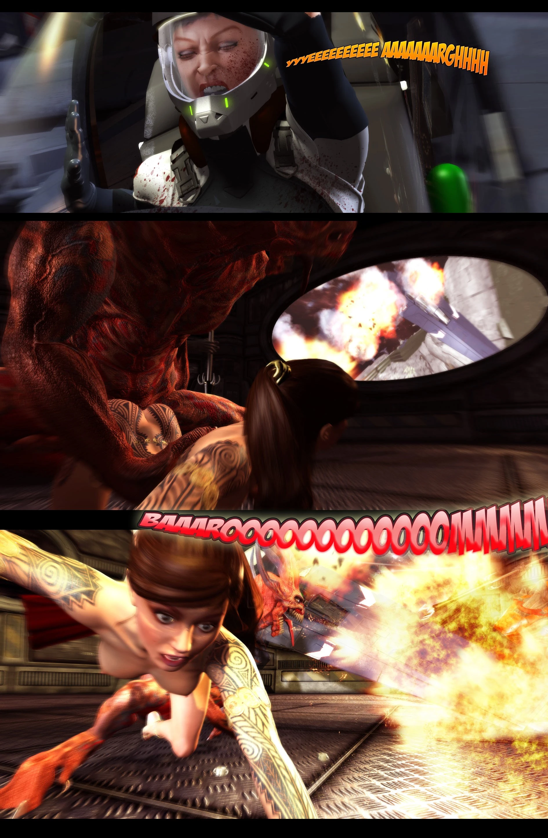 Battlelines porn comic picture 45