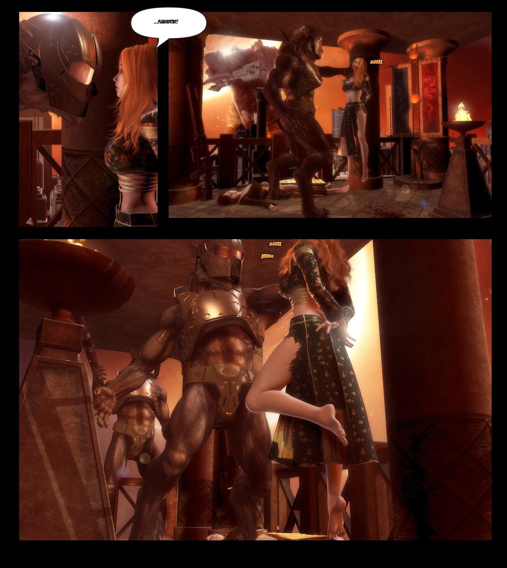 Battlelines porn comic picture 5