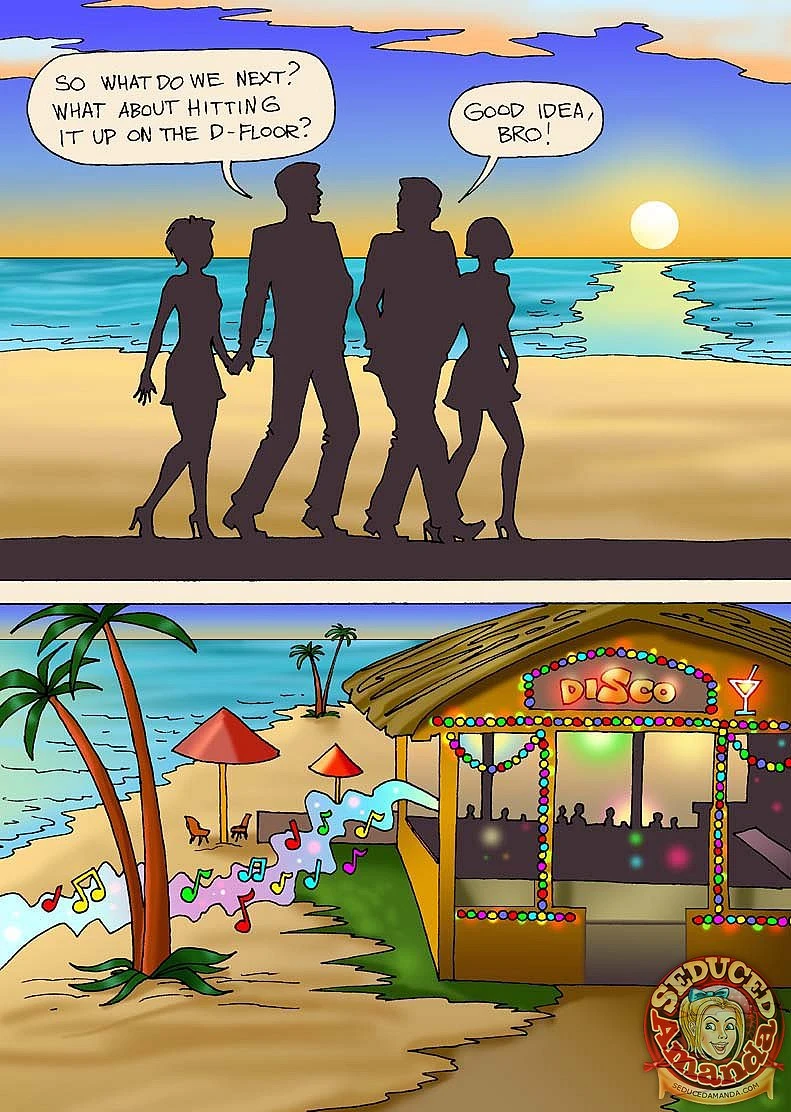 Beach Adventure porn comic picture 4