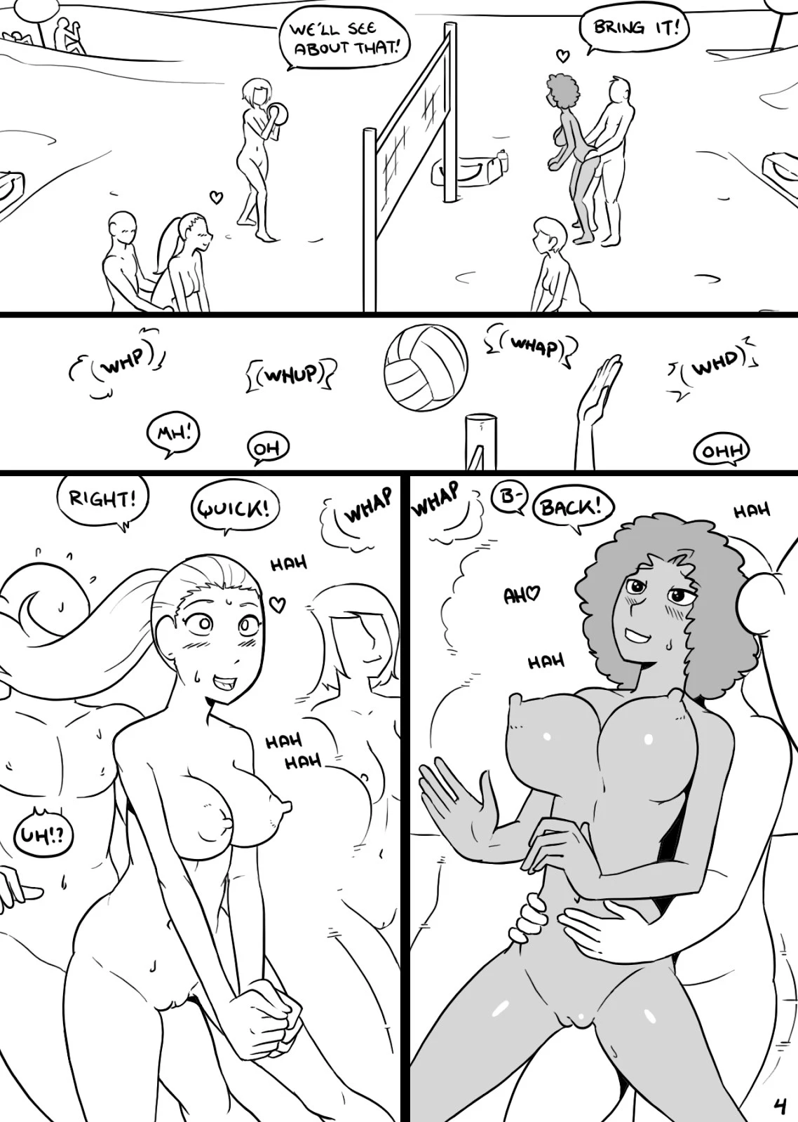 Beach Balls porn comic picture 4