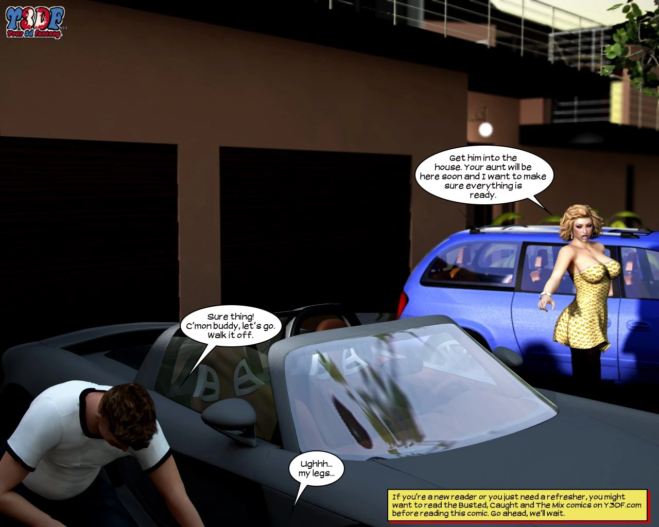 Busted & Caught 2 porn comic picture 2