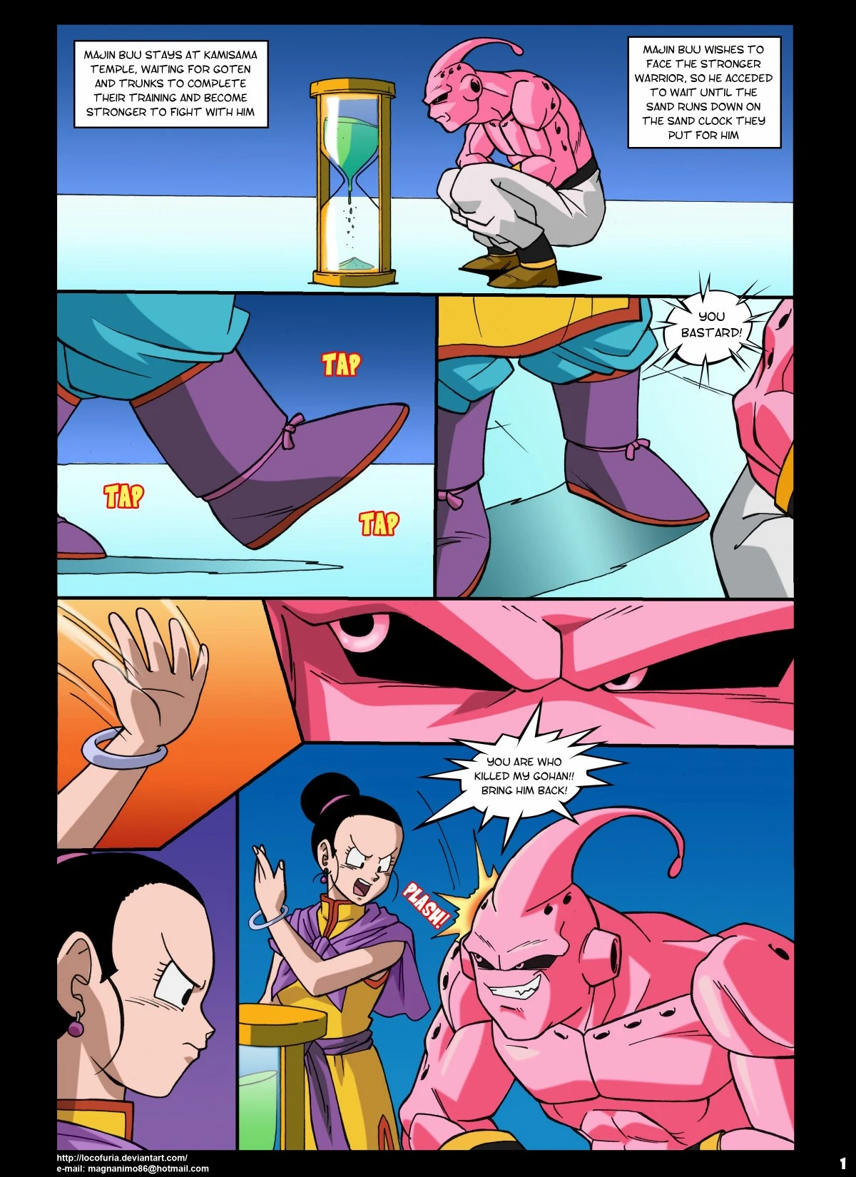 Buu's Bodies porn comic picture 2