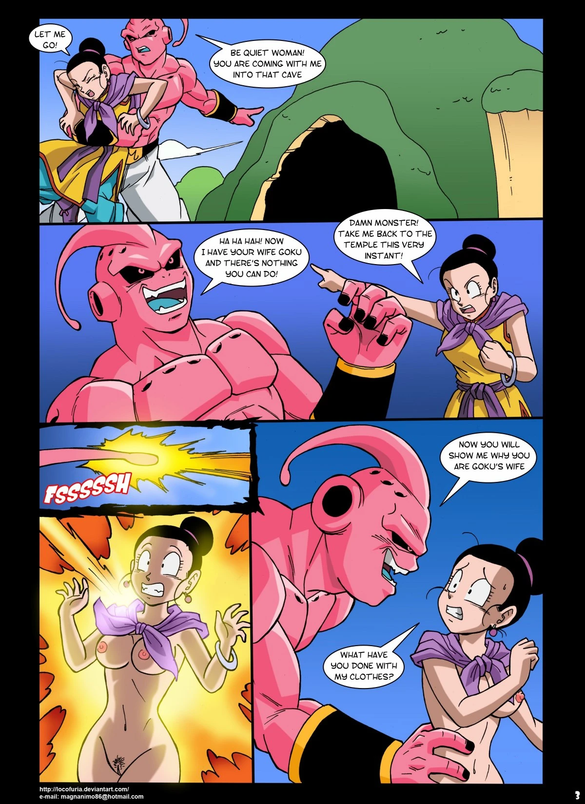Buu's Bodies porn comic picture 4