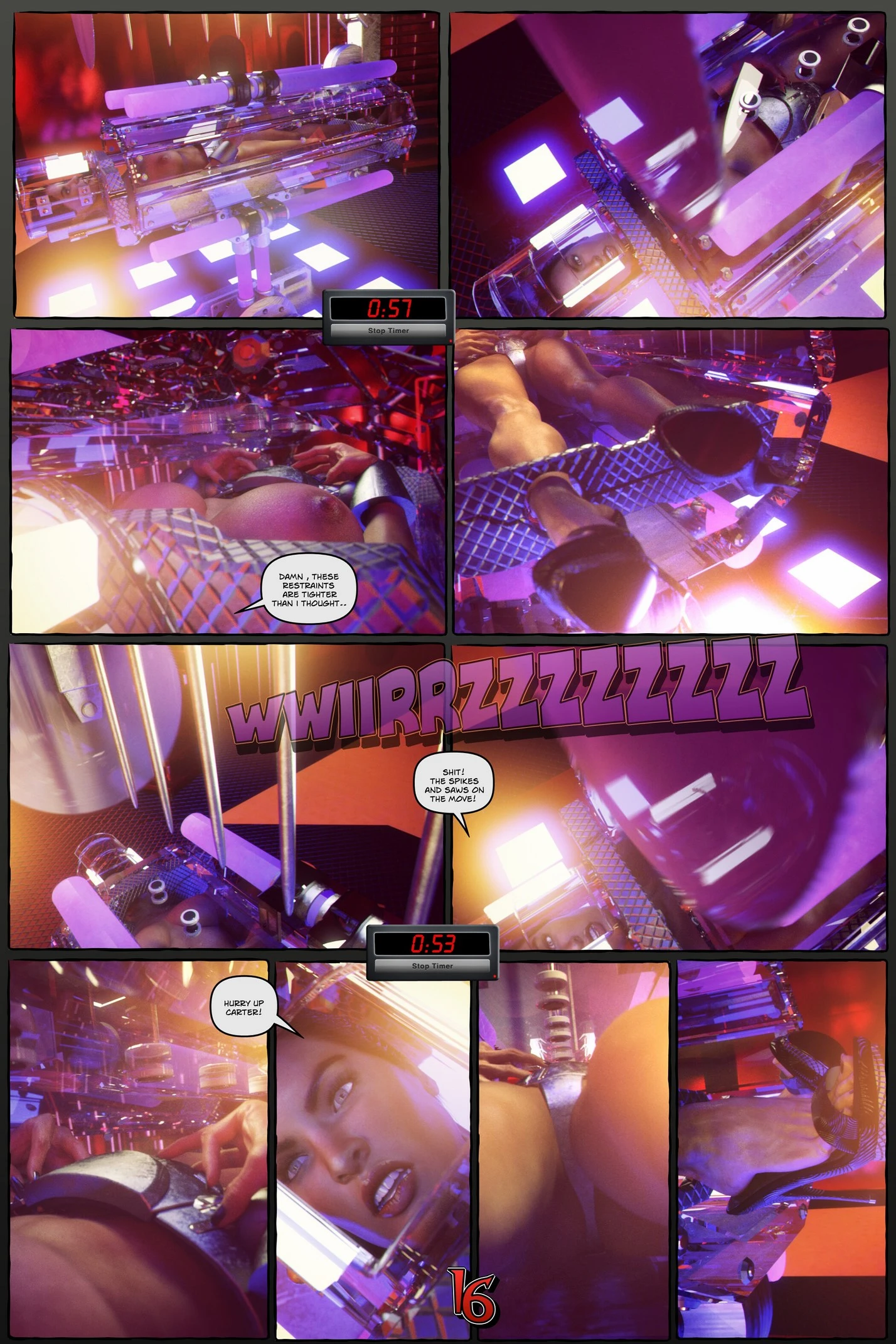 Carey Carter: Origins porn comic picture 17