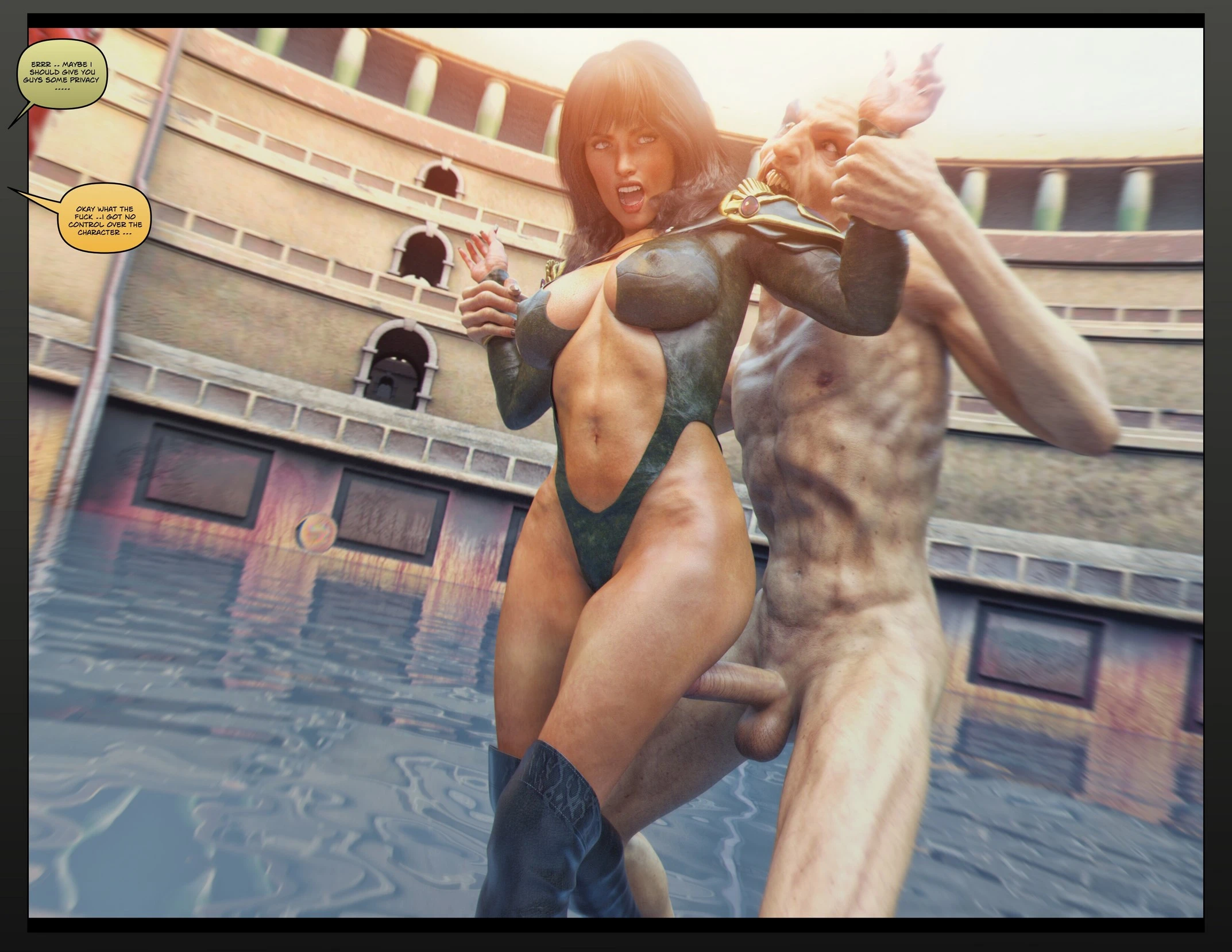 Carey Carter: Videogames night porn comic picture 11