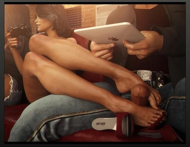 Carey Carter: Videogames night porn comic picture 24