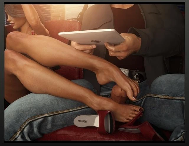 Carey Carter: Videogames night porn comic picture 35