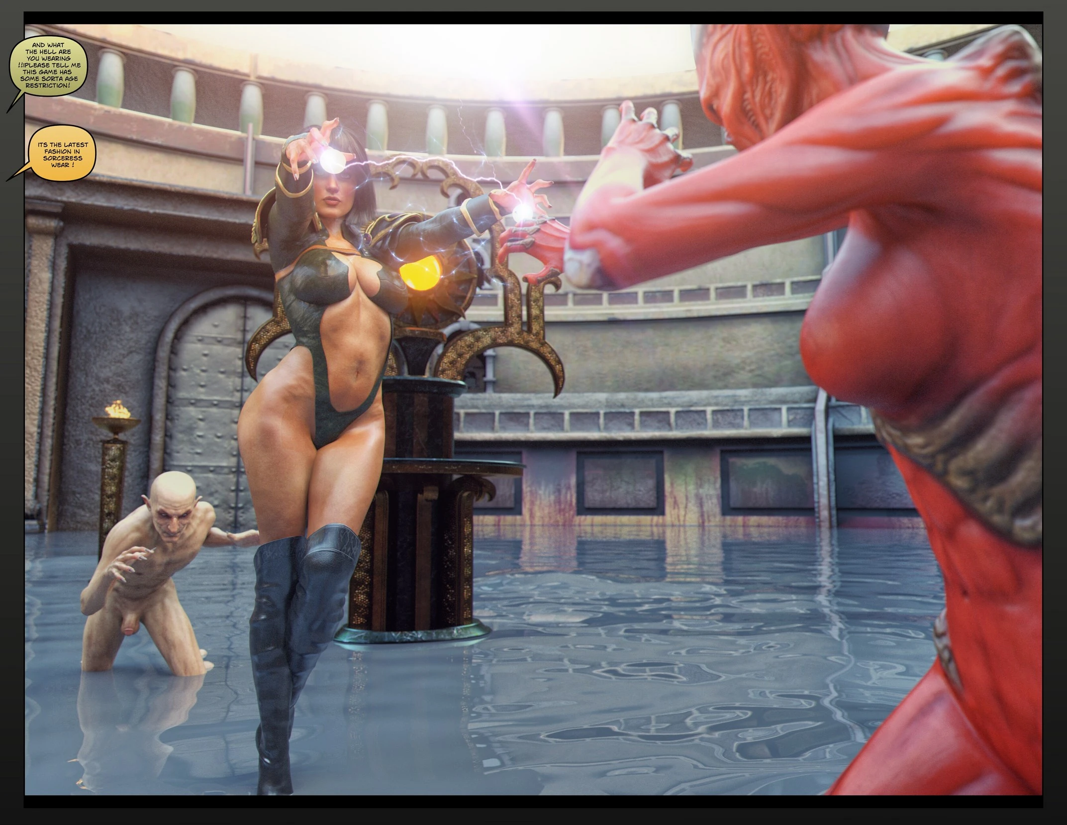 Carey Carter: Videogames night porn comic picture 6