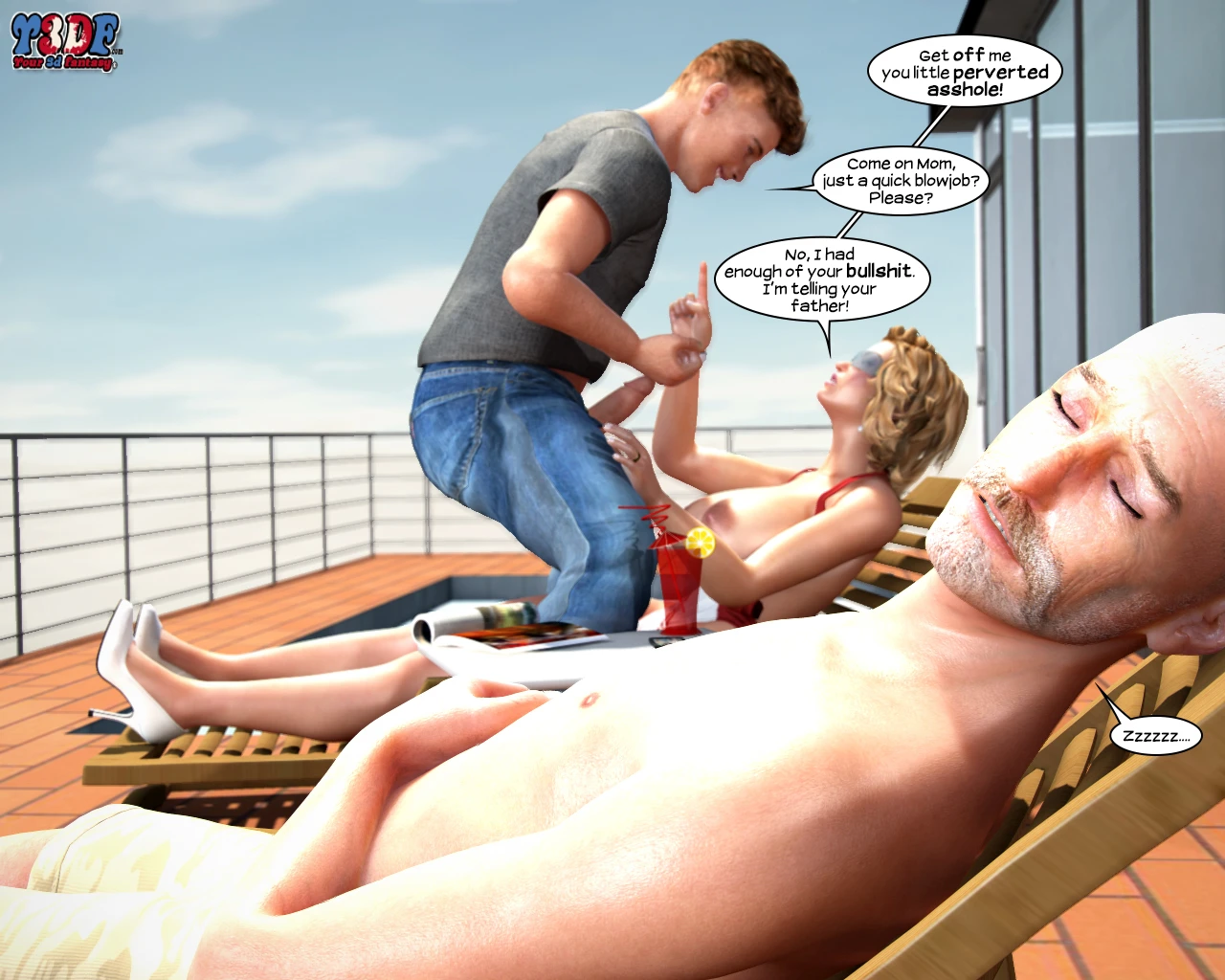 Caught 2 porn comic picture 19