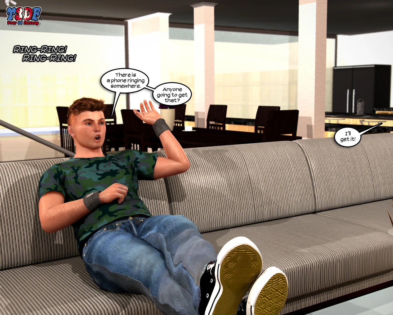 Caught porn comic picture 2