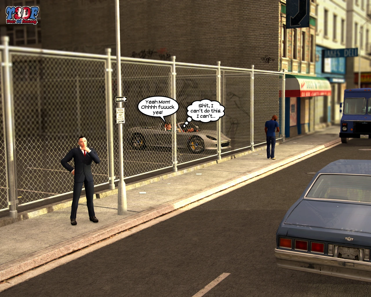 Caught porn comic picture 45