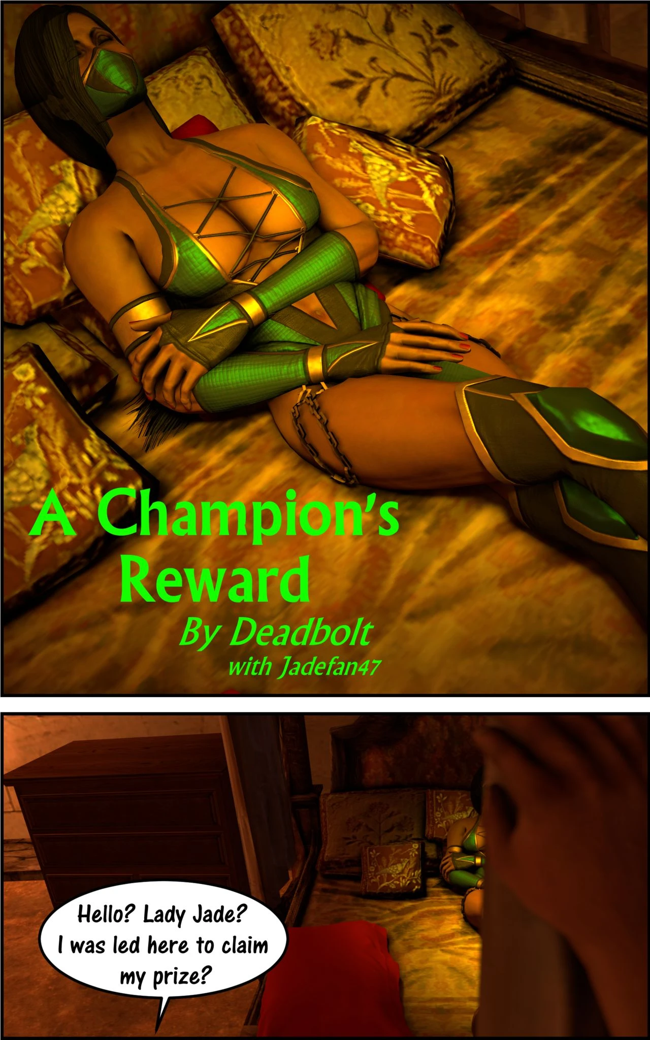 Champion´s Reward porn comic picture 1