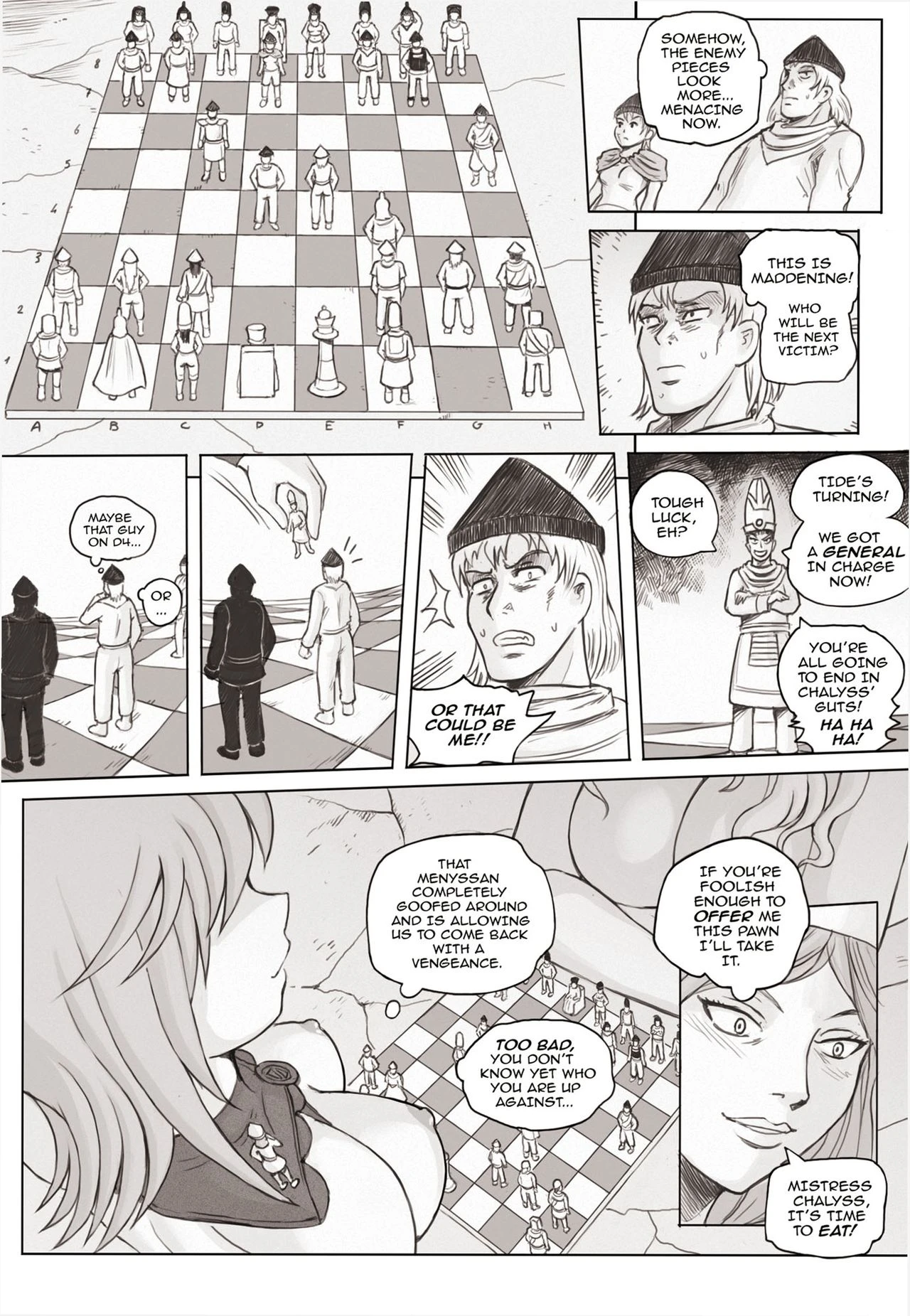 Check and Mate porn comic picture 13