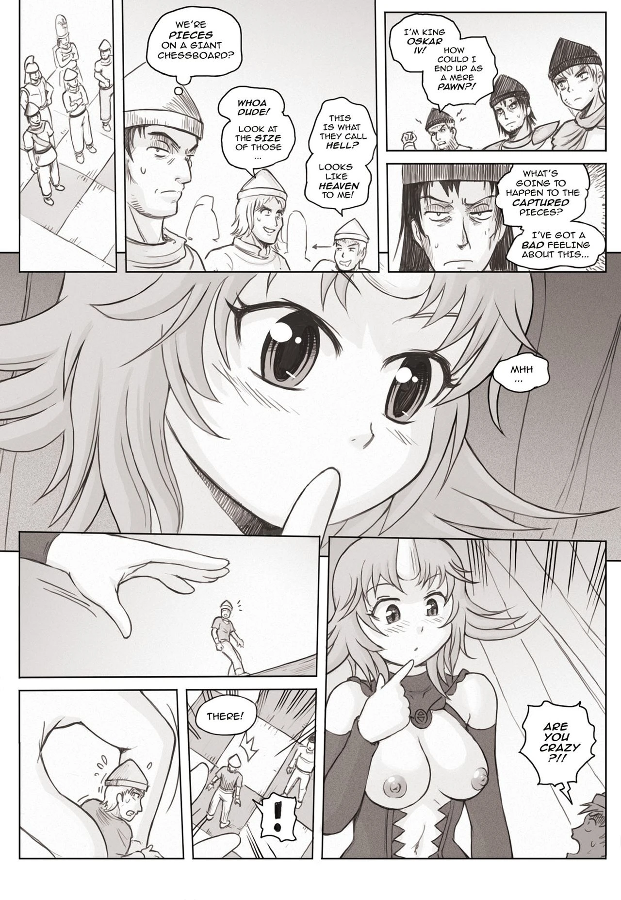 Check and Mate porn comic picture 4