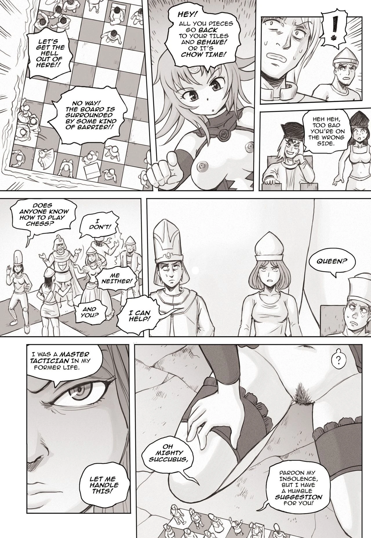 Check and Mate porn comic picture 8