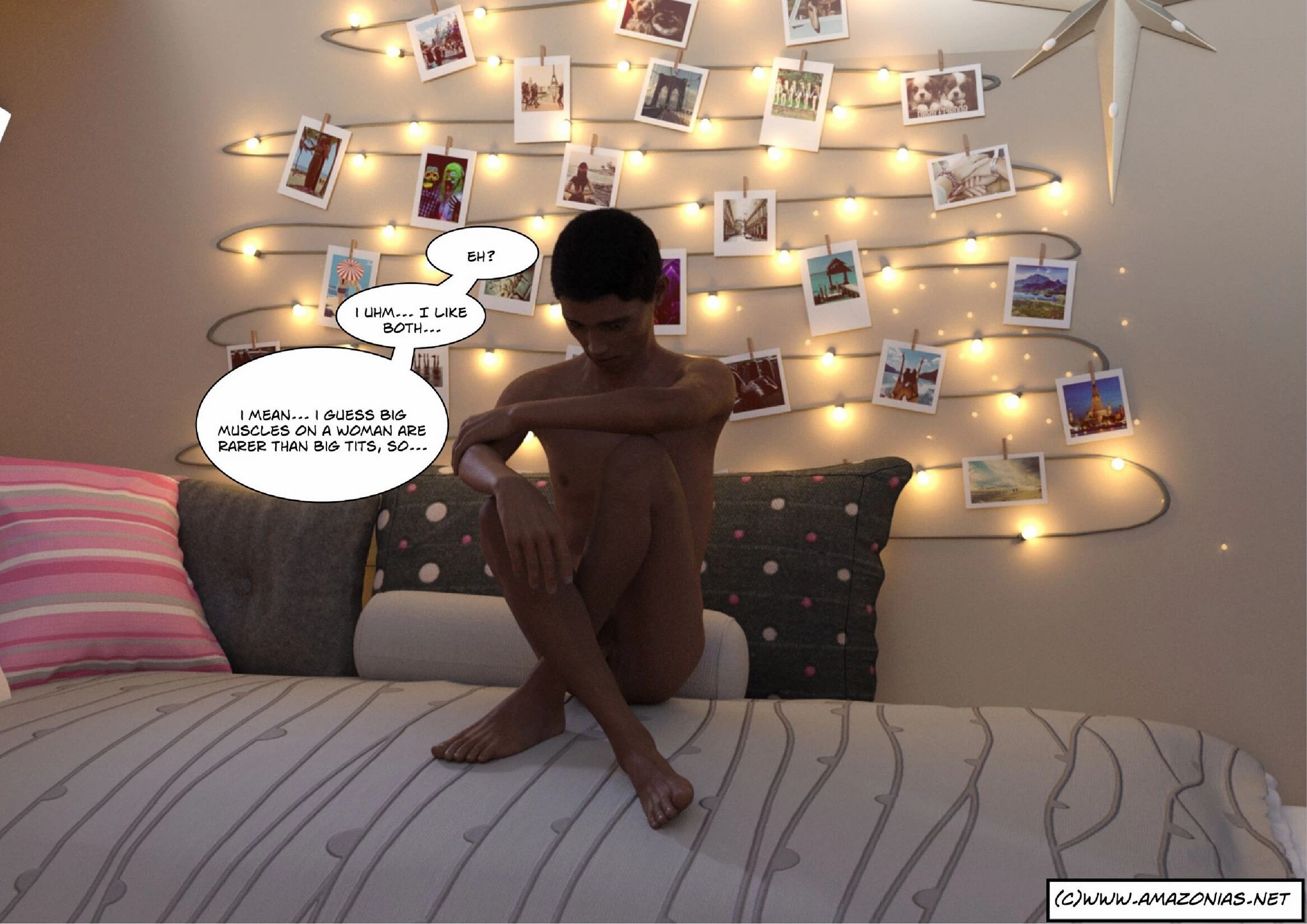 College Girl Muscle porn comic picture 19