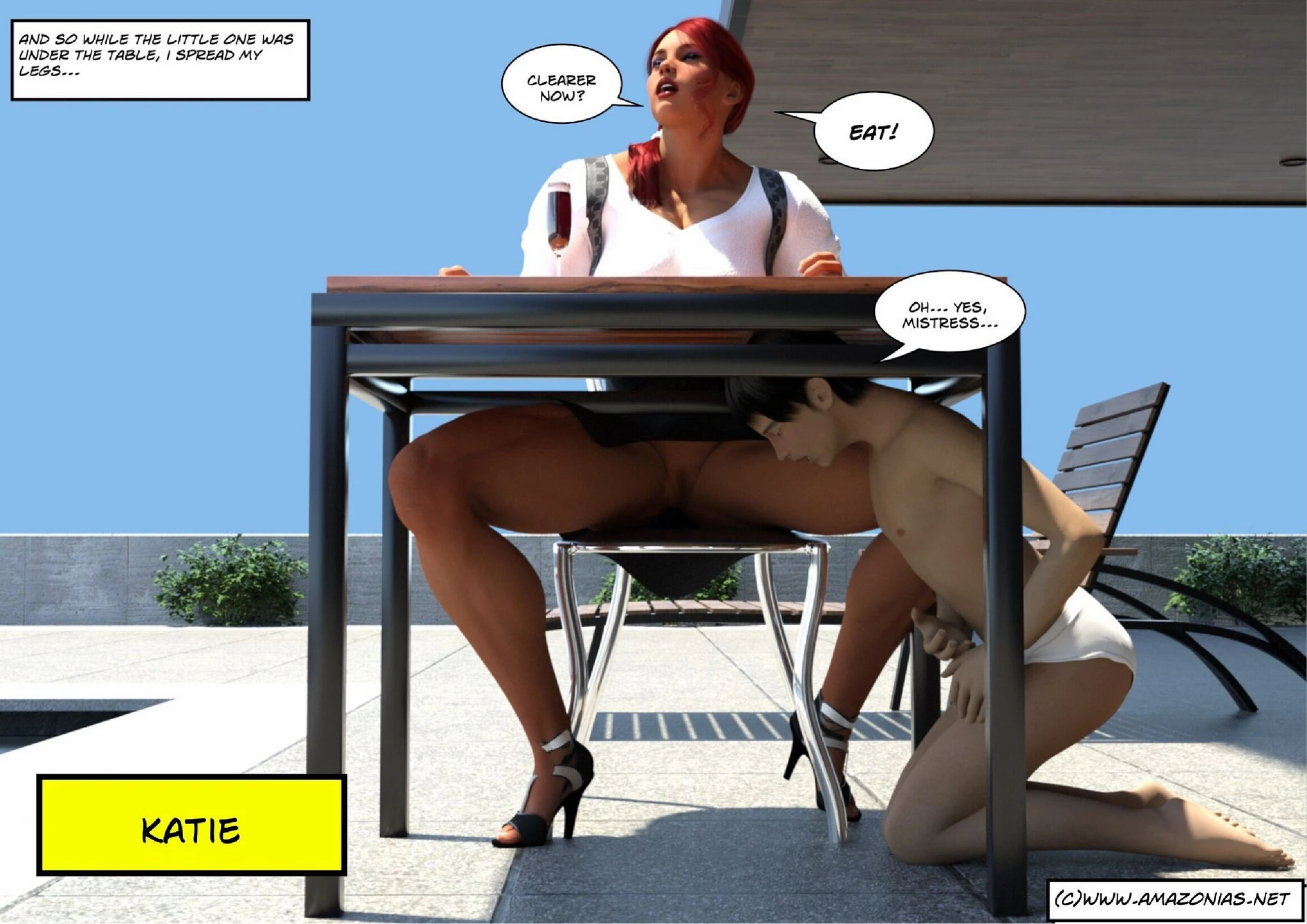 College Girl Muscle porn comic picture 48