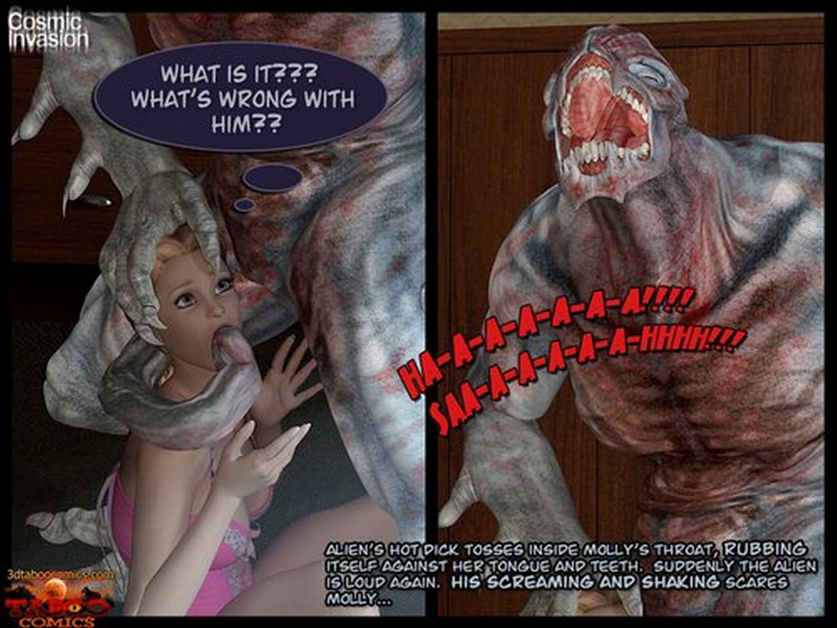 Cosmic Invasion porn comic picture 17