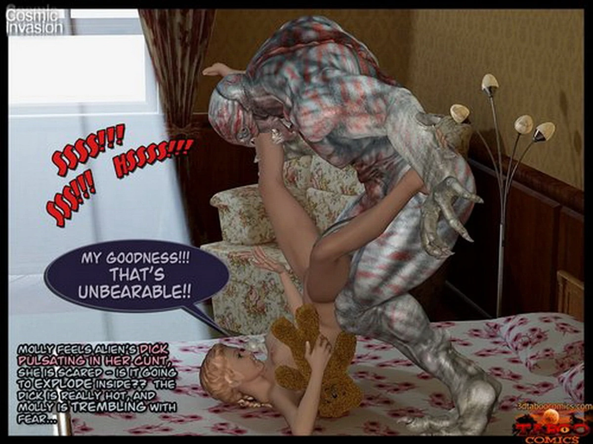 Cosmic Invasion porn comic picture 32
