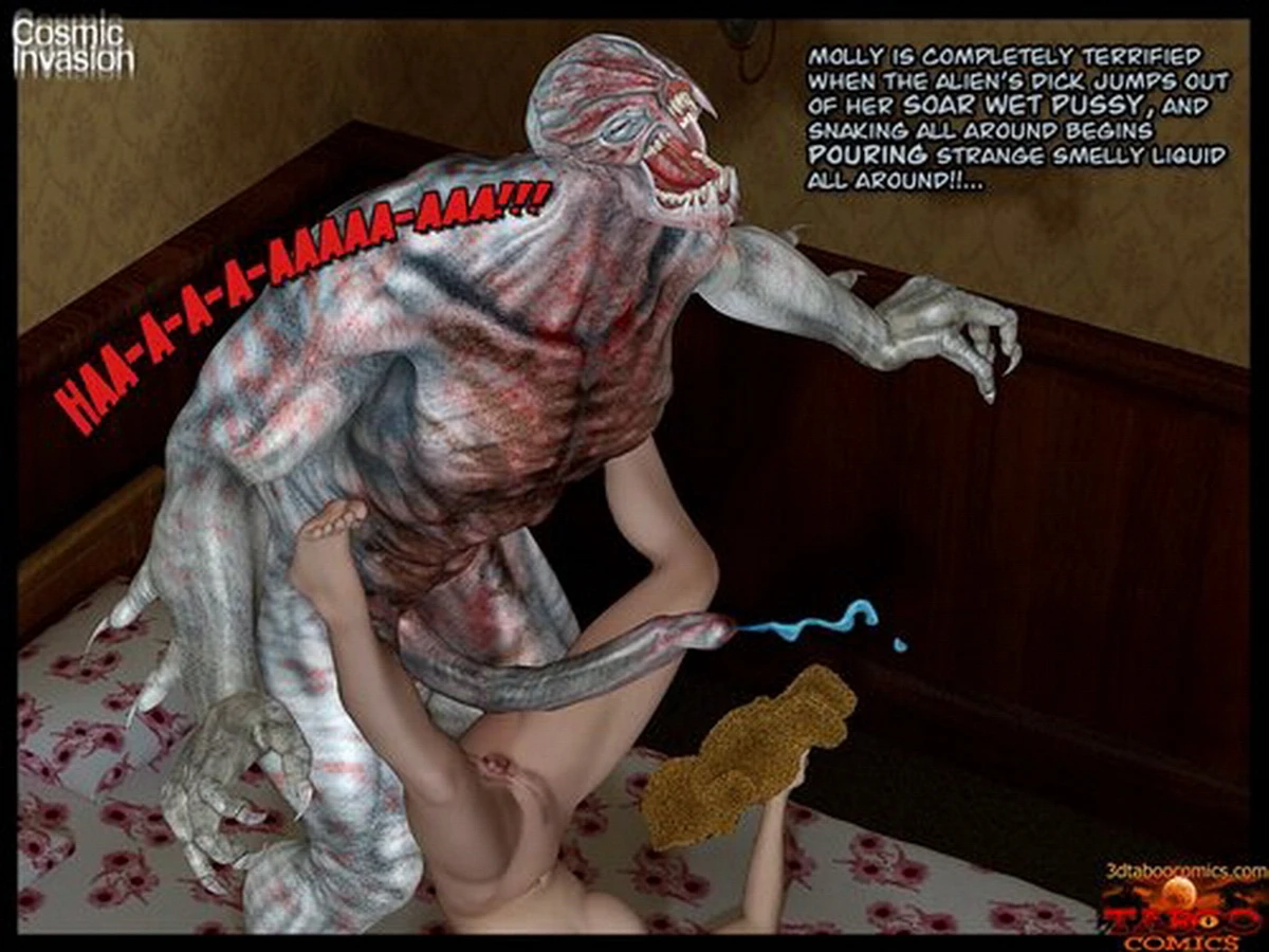 Cosmic Invasion porn comic picture 33