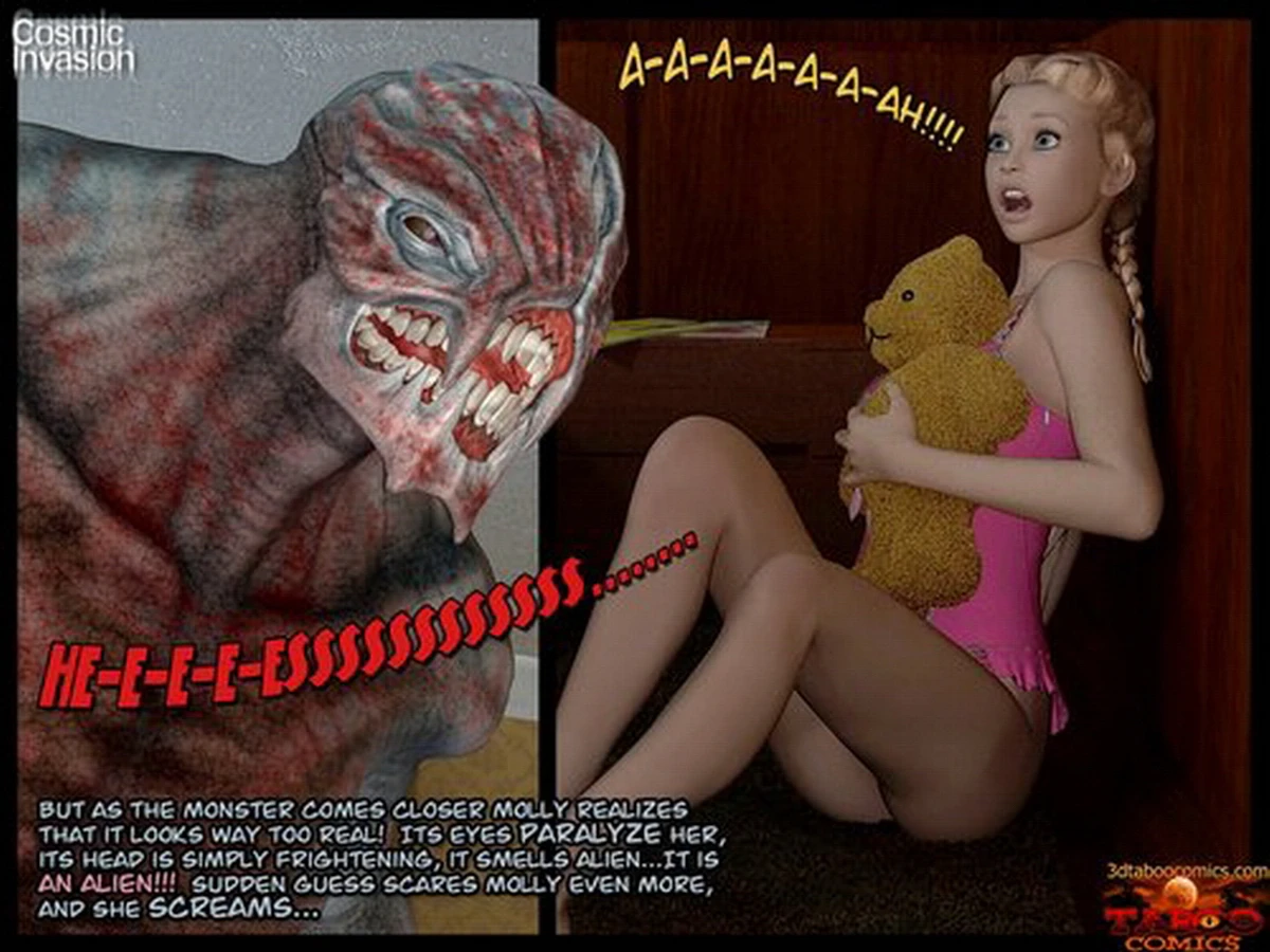 Cosmic Invasion porn comic picture 6