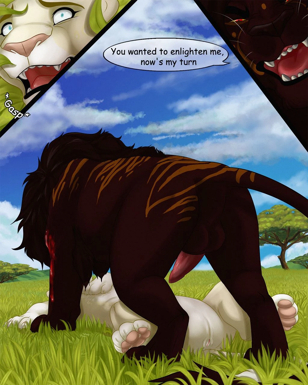 Cursed Blood porn comic picture 12