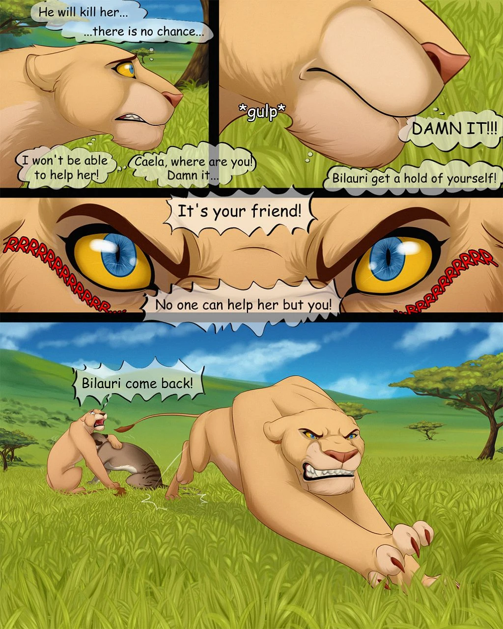 Cursed Blood porn comic picture 15