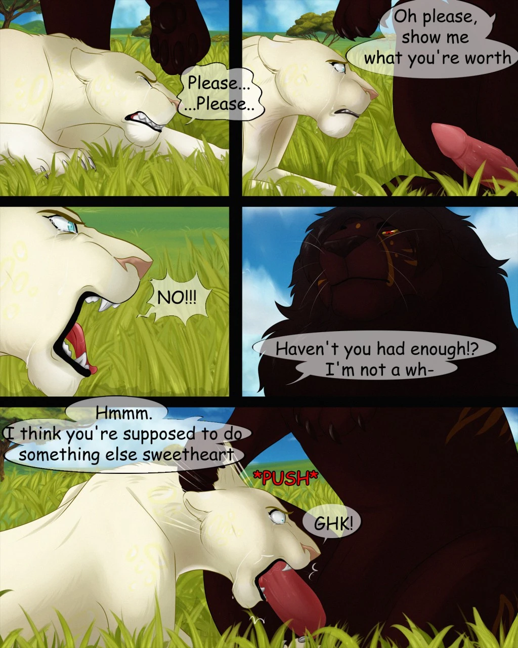 Cursed Blood porn comic picture 21