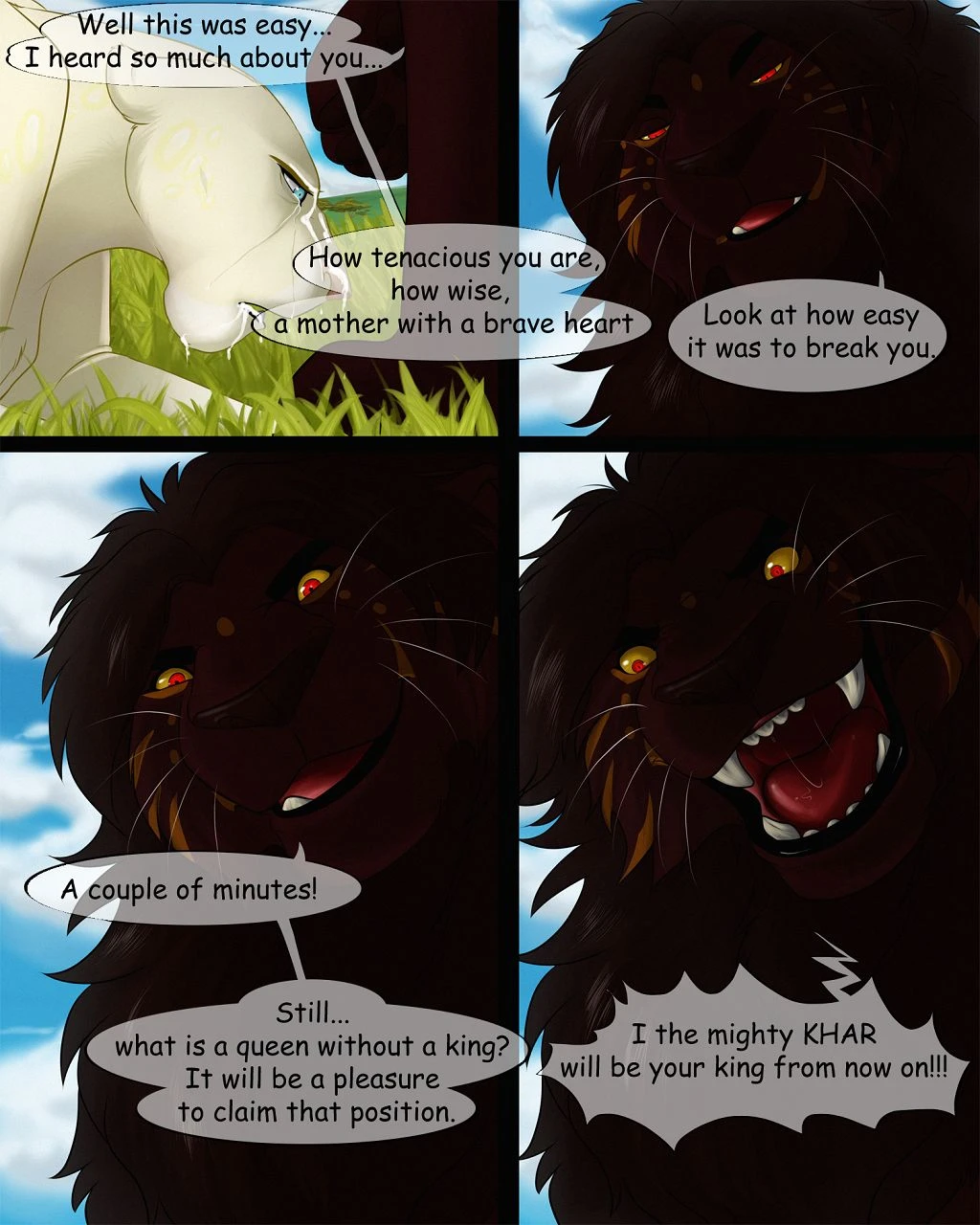 Cursed Blood porn comic picture 23