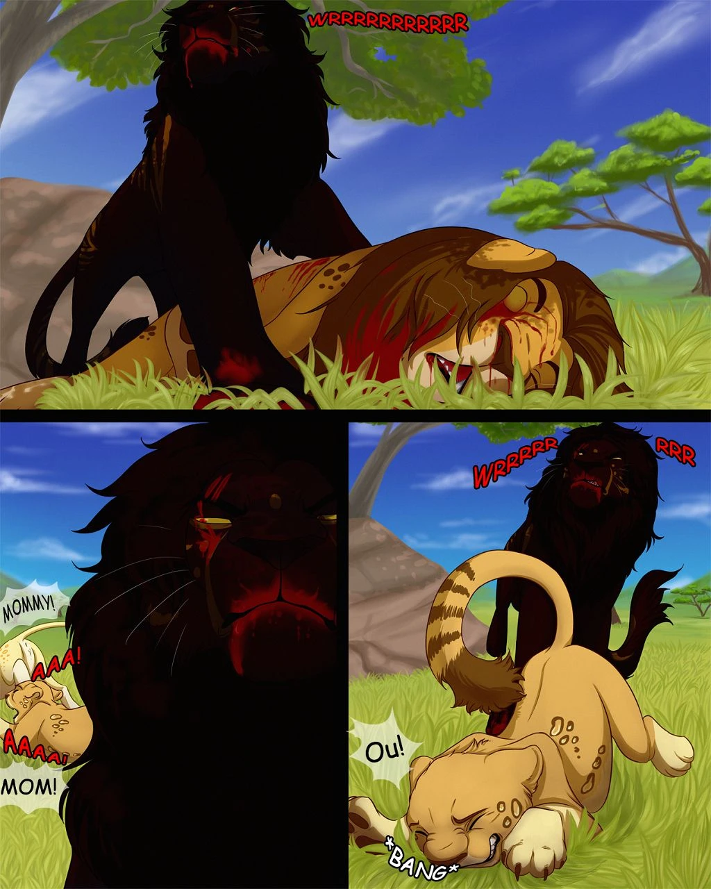 Cursed Blood porn comic picture 4