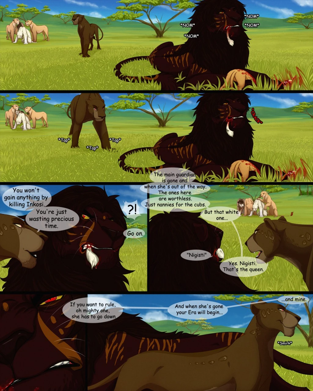 Cursed Blood porn comic picture 8