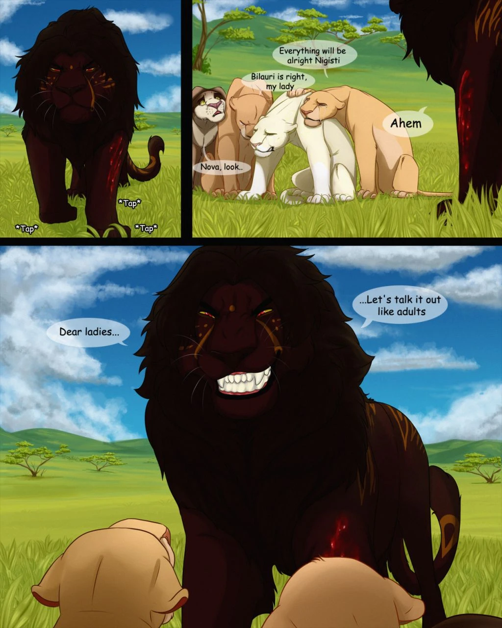 Cursed Blood porn comic picture 9