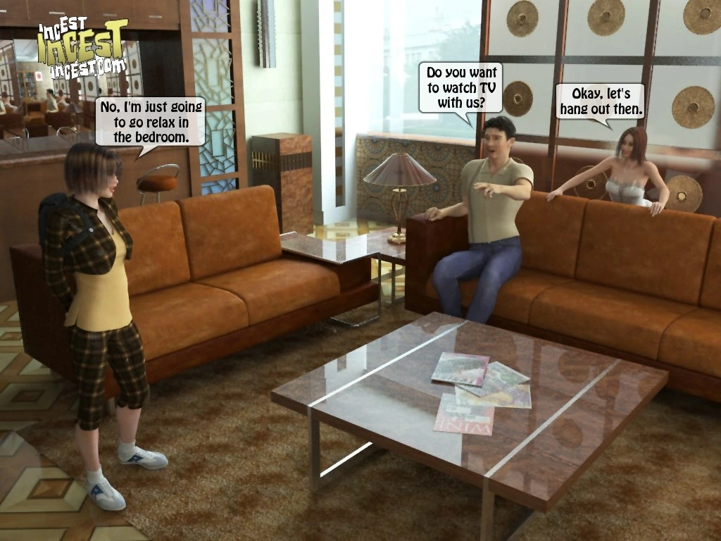 Daddy + 2 Daughters porn comic picture 3