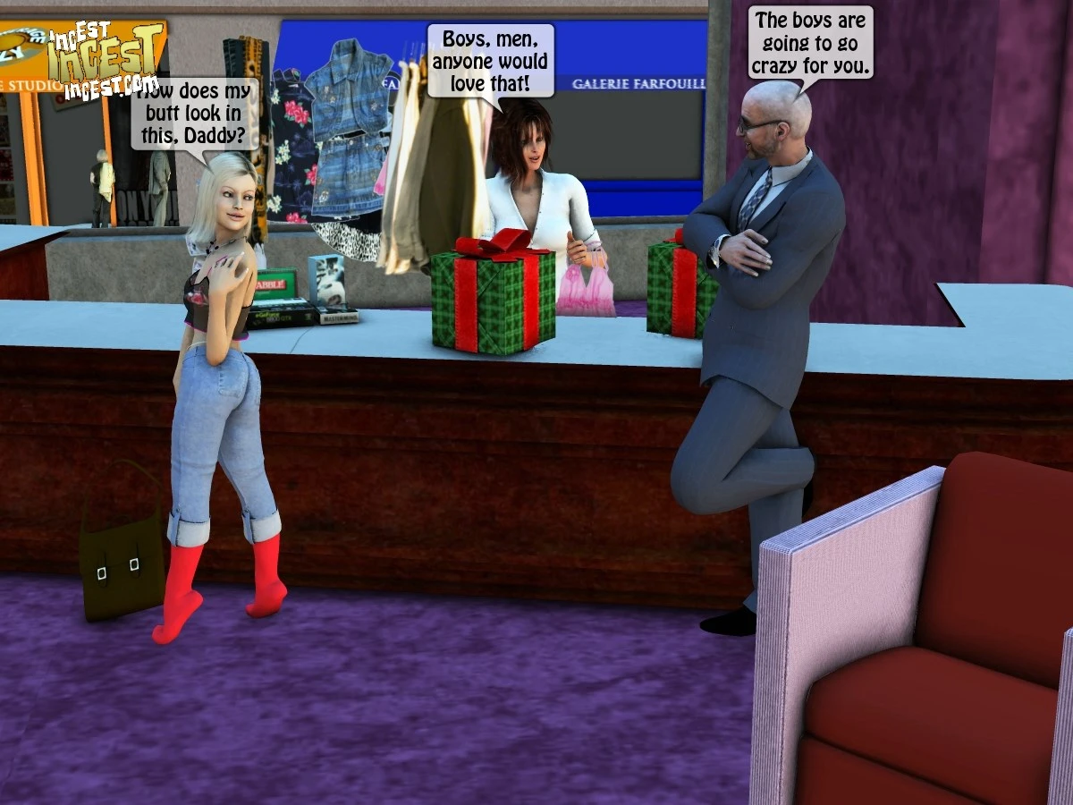 Daddy + Daughter porn comic picture 5