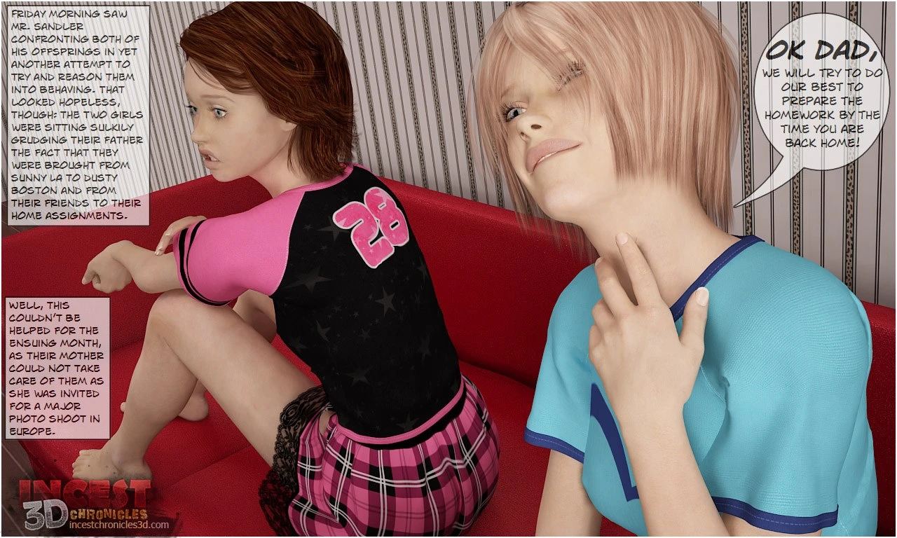 Daddy's Birthday porn comic picture 2